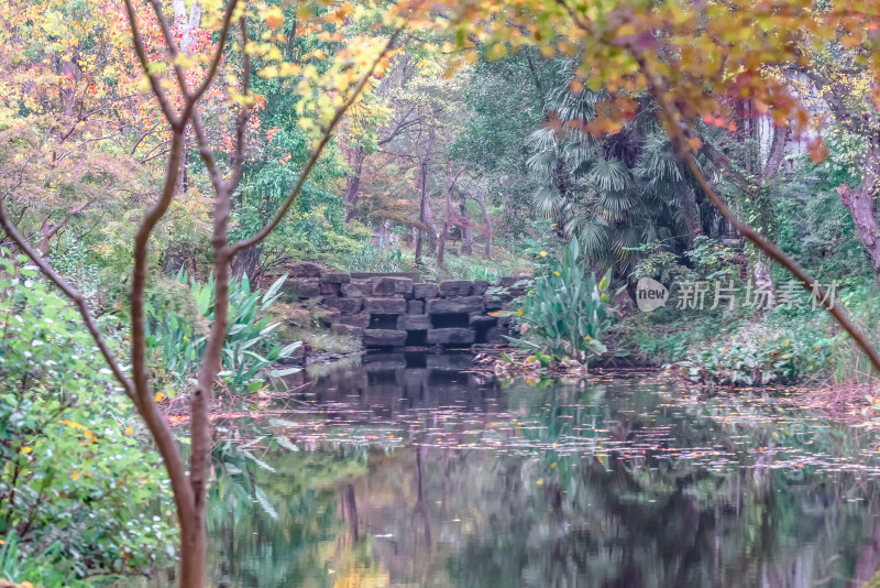 南京钟山风景名胜区明孝陵园林风景