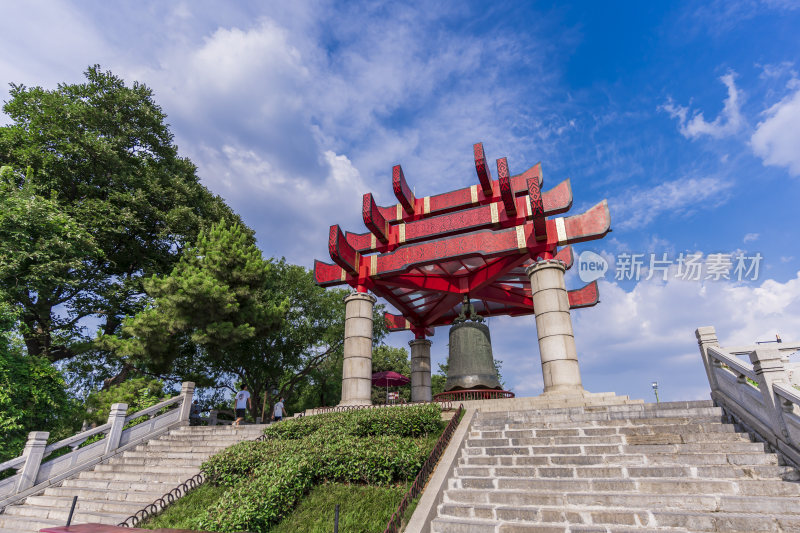 武汉武昌区黄鹤楼公园风景