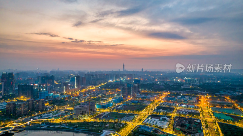 成都锦江区金融城东城市建设场景