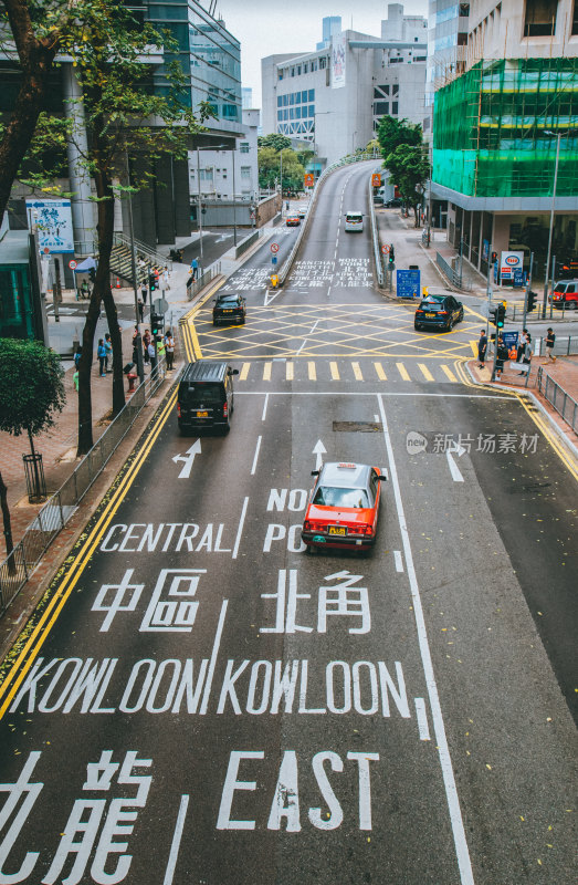 香港中环城市风光