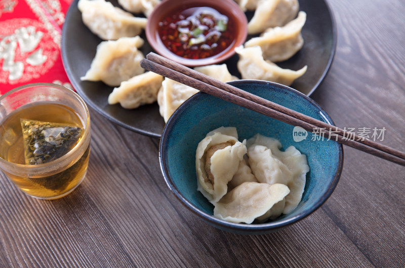 中国传统节日的饺子