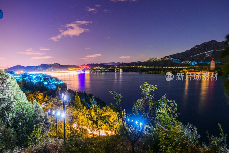 雁栖湖夜景