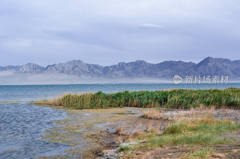 甘肃省阿克塞县大苏干湖风景