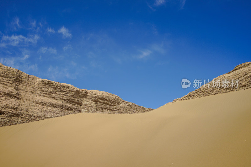 黑城弱水胡杨林景区，黑城遗址