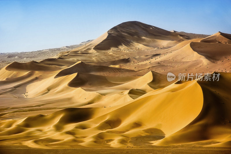 甘肃敦煌沙漠风景