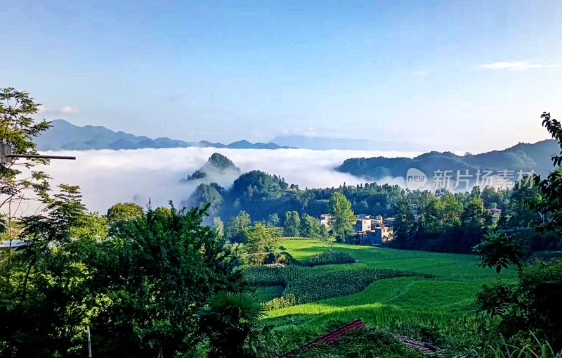 重庆酉阳：近秋的清晨