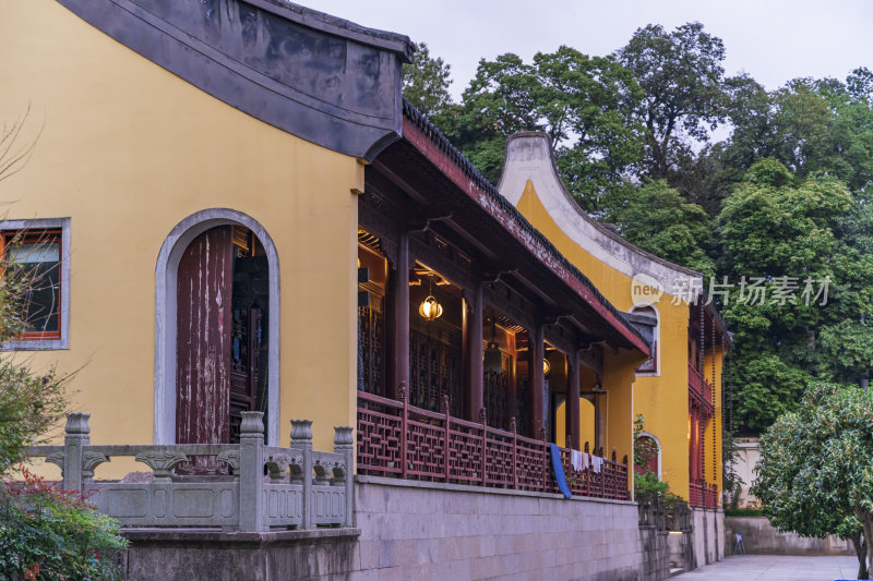 杭州西湖飞来峰灵隐寺千年古刹古建筑