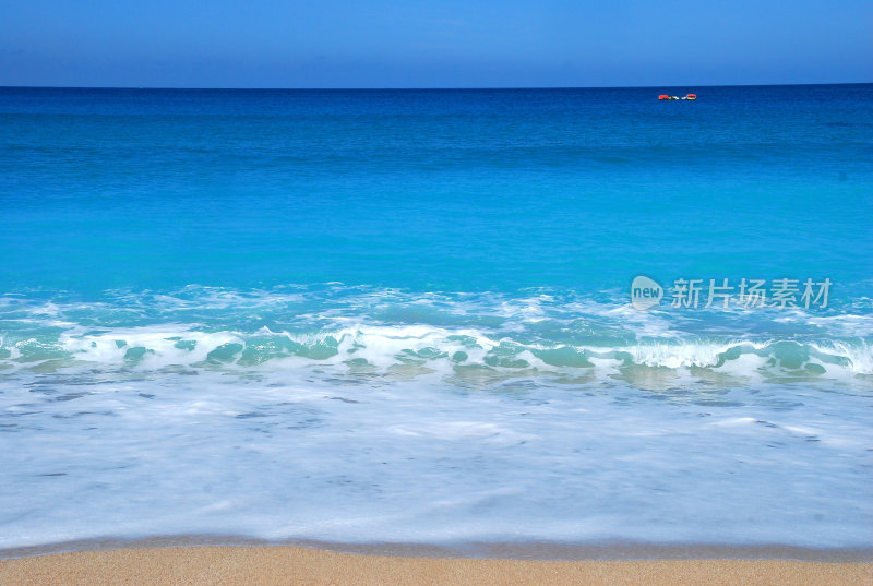 蓝色大海风景