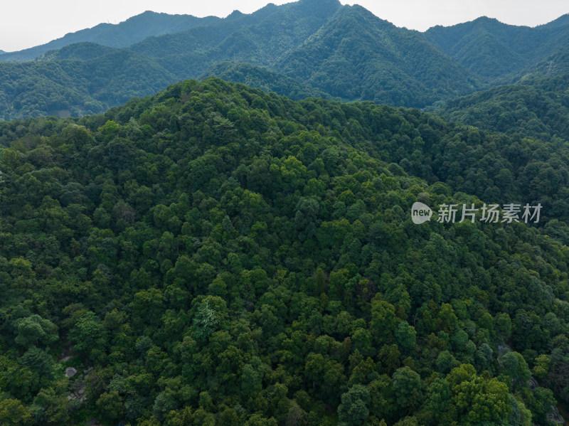 航拍西湖名胜风景区西湖群山