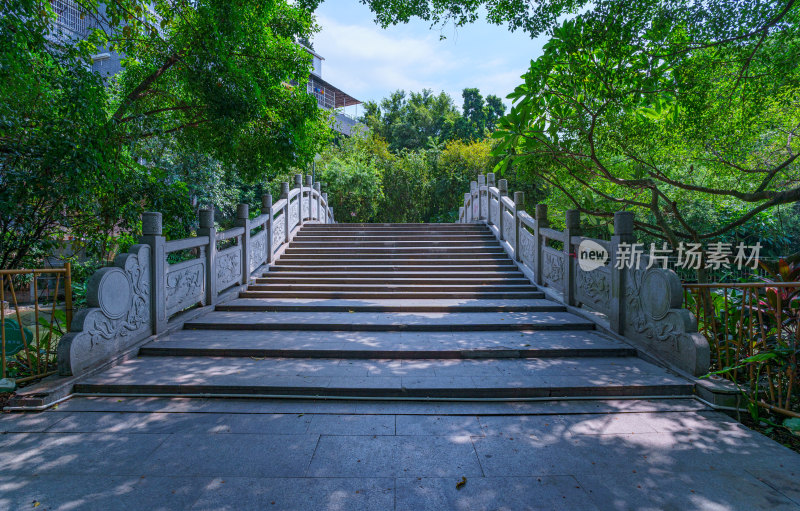 广州海珠区小洲村古村老石桥