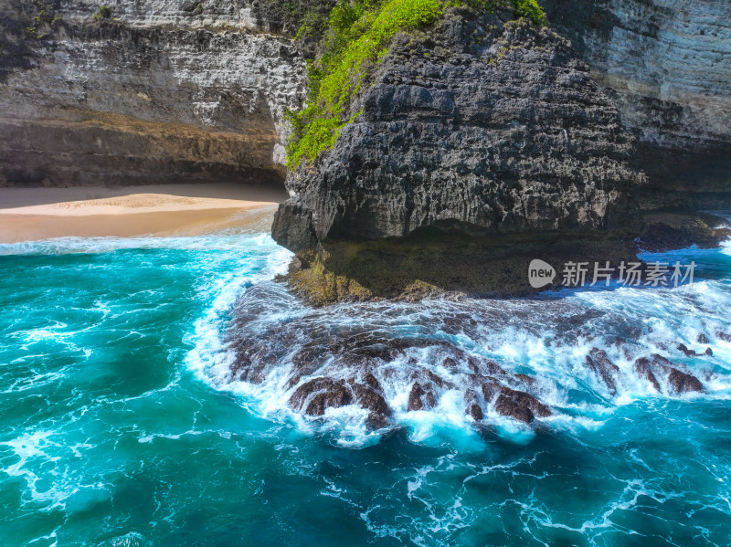 巴厘岛海岛风光航拍