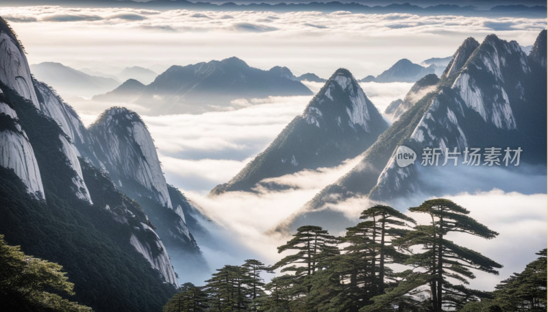 华山自然美景