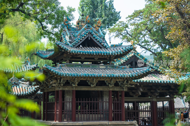 山西晋祠古建筑