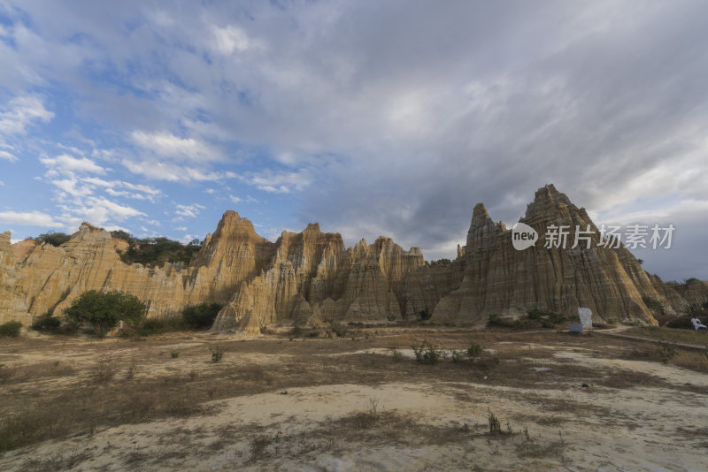 壮观土林景观 独特地质风貌全景