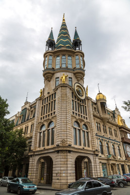 格鲁吉亚巴统城市街景