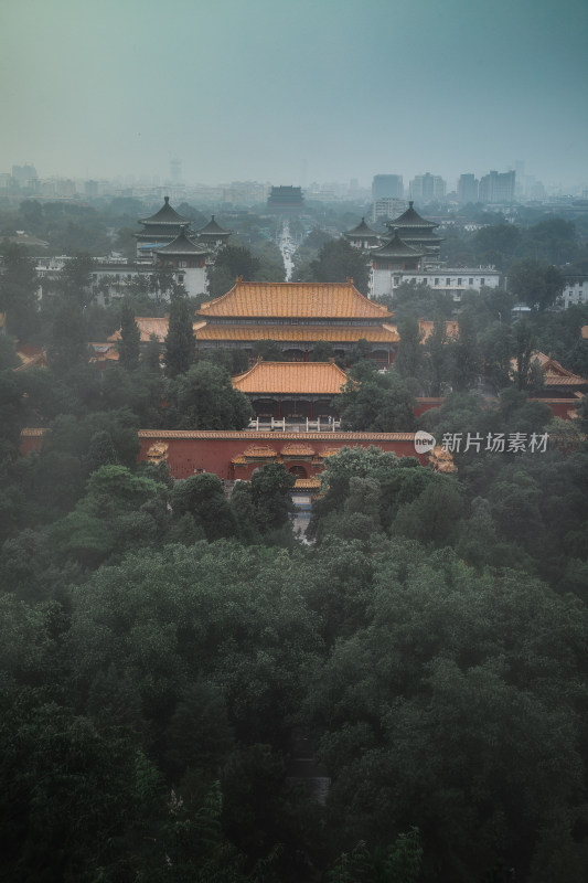 北京中轴线-寿皇殿