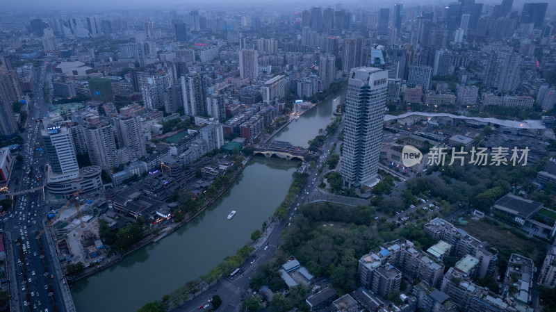 成都夜景航拍