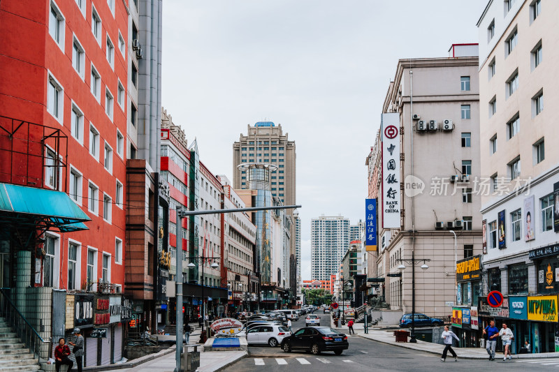 绥芬河市区城景