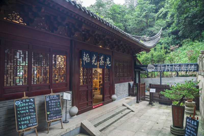 杭州飞来峰韬光寺古建筑