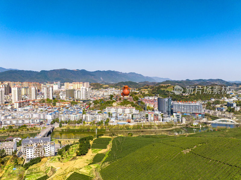 贵州遵义湄潭茶海