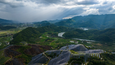 太阳能发电站新能源光伏发电 节能减排