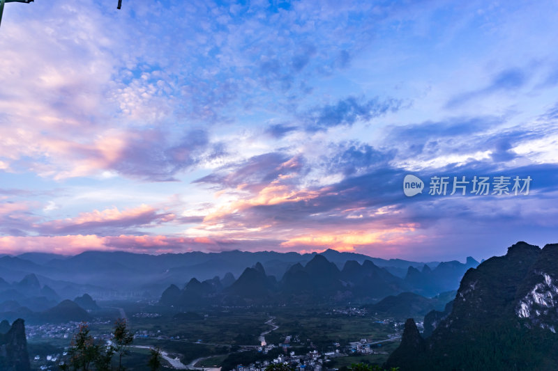 自然风光青山绿水山水风光