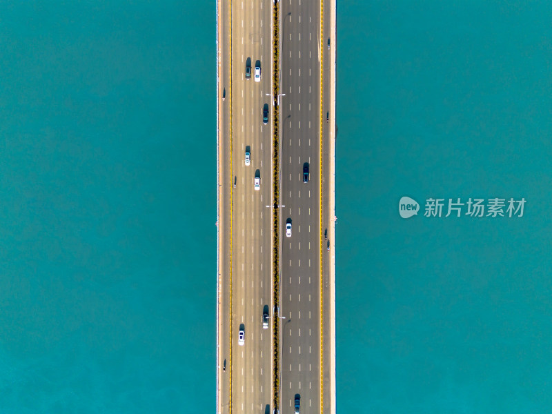 福州水上公路航拍全景