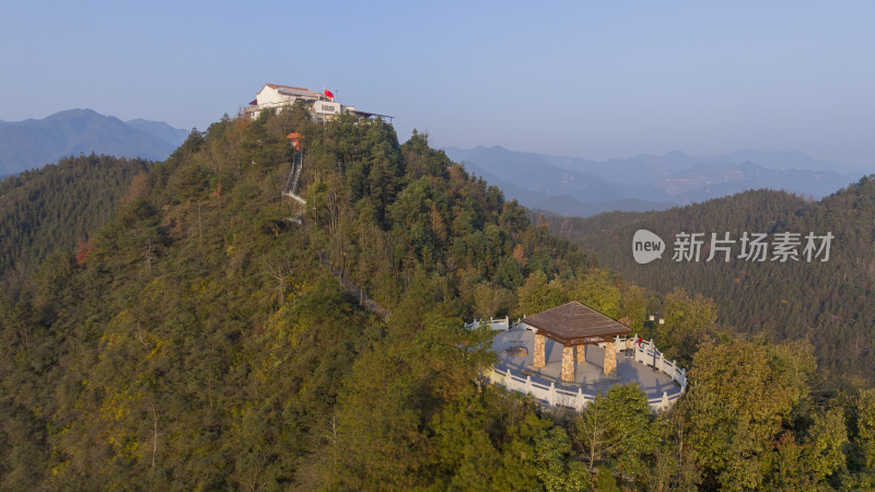 永州蓝山县夔龙山风光