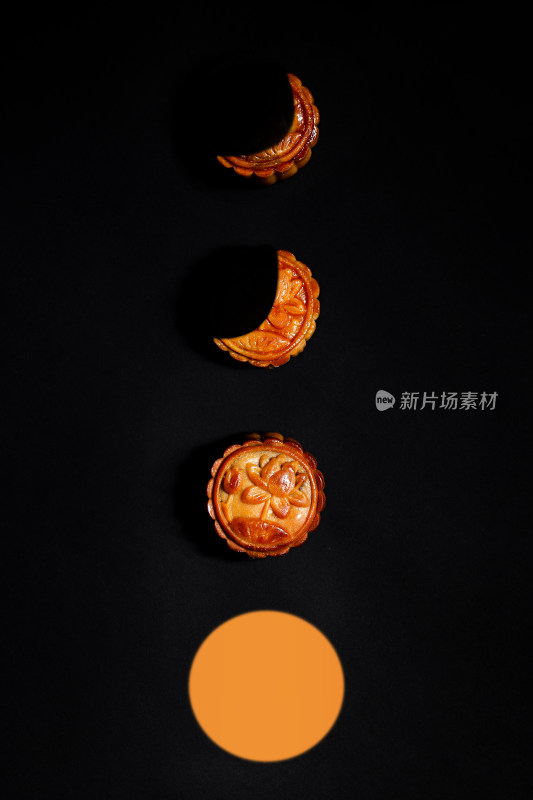 中国传统中秋节美食月饼