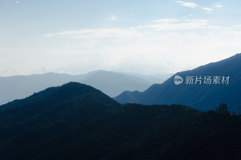 北京香山公园自然风景