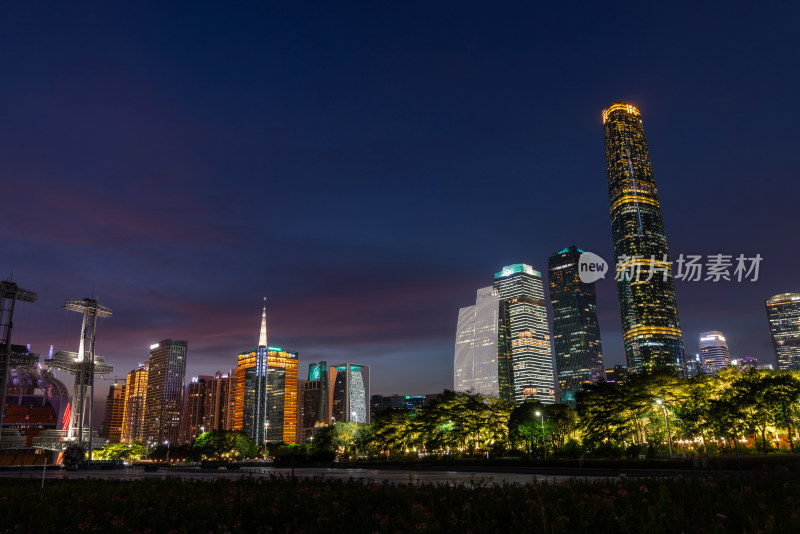 广州城市夜景