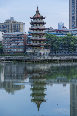 武汉江岸区宝岛公园风景