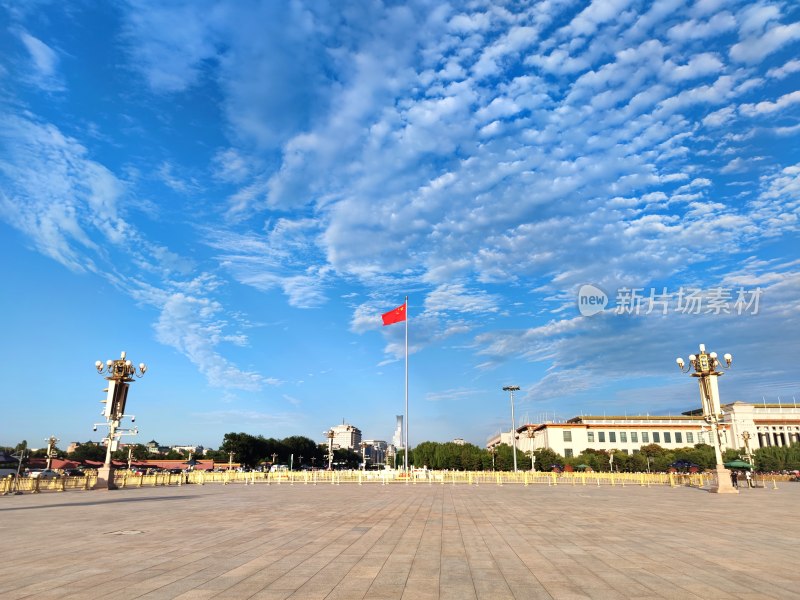 北京市景区故宫天安门鸟巢