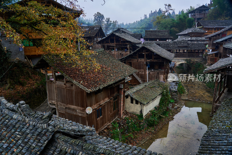 历史悠久的侗寨民居