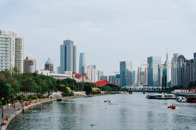 天津海河城市景区