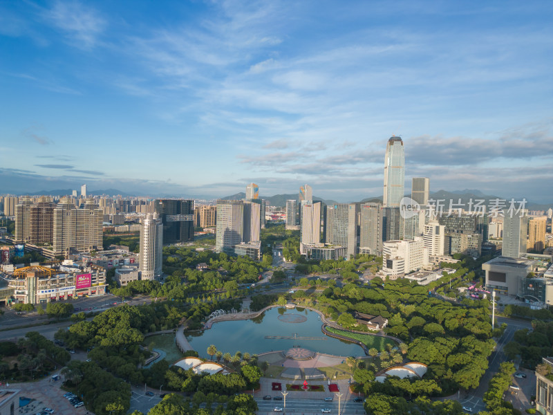 浙江台州市民广场市府大道