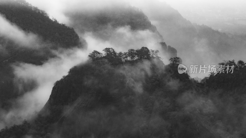 航拍武夷山风光