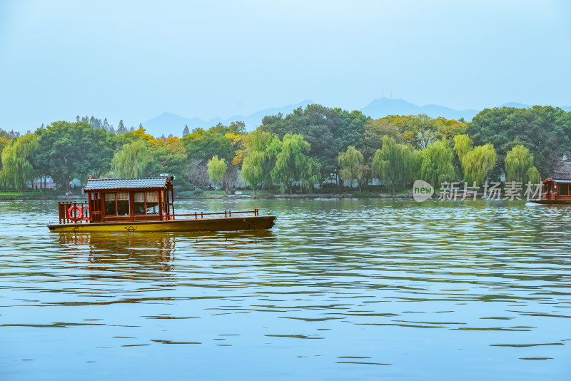 浙江杭州西湖风景名胜区秋景