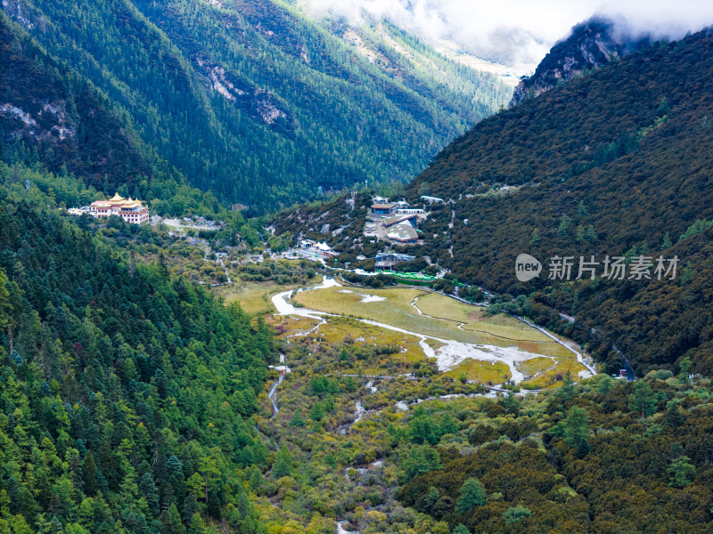 四川稻城亚丁风景