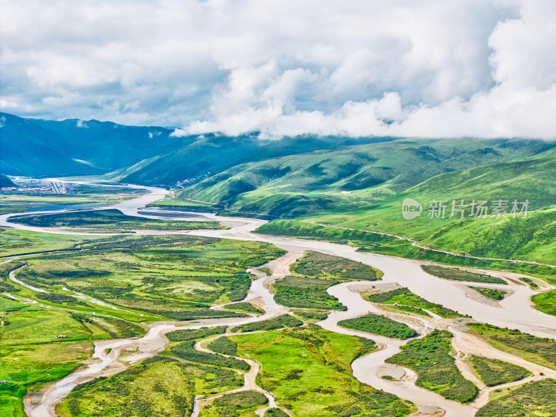 黄河湿地美景