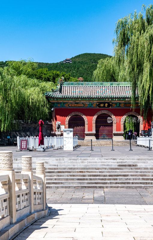 山西太原晋祠景区晋祠博物馆景点景观