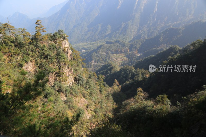 山峰 峭壁 山崖 大明山