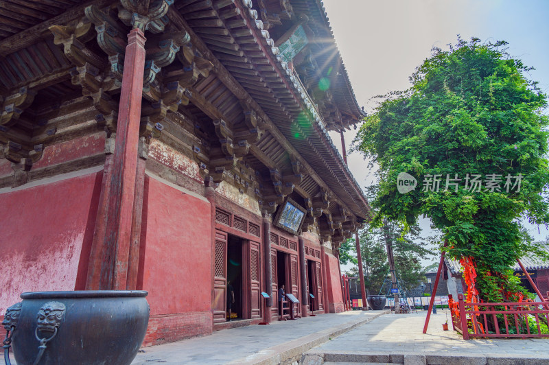 天津蓟县独乐寺观音阁木构建筑