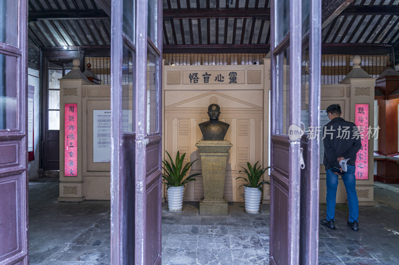 浙江湖州南浔古镇张石铭旧宅建筑风景