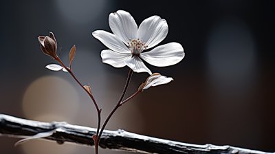 灵感图片，简约花草特写背景