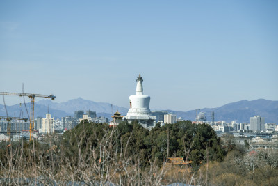 北京北海公园之冬日美景