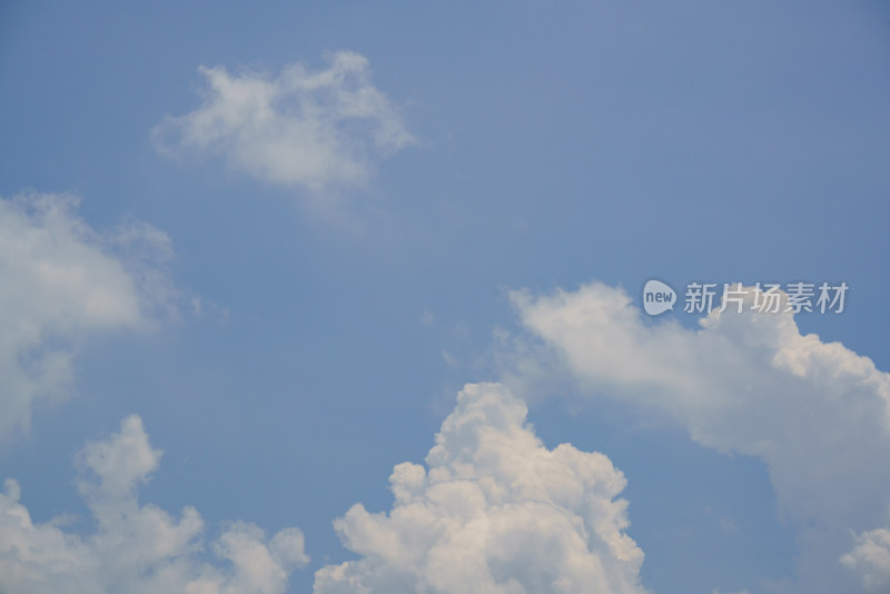 夏季天空云彩背景图