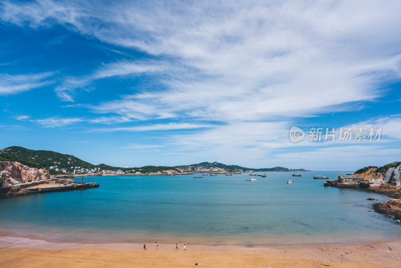 海滩沙滩海岸线