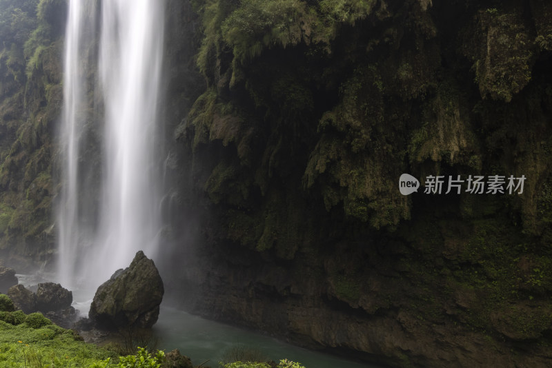 贵州黔西南马岭河大峡谷瀑布风光