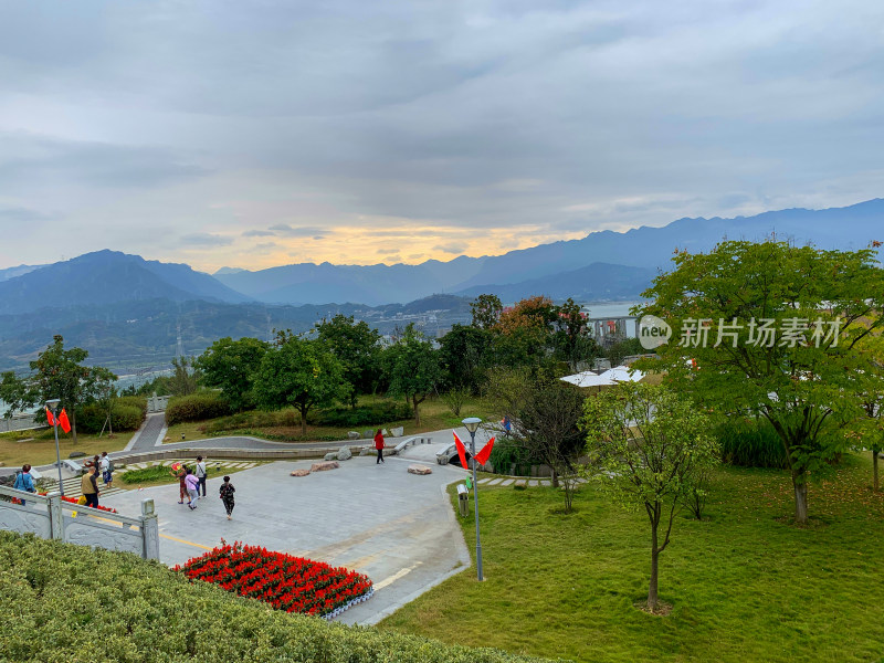 湖北宜昌三峡大坝风景区旅游风光